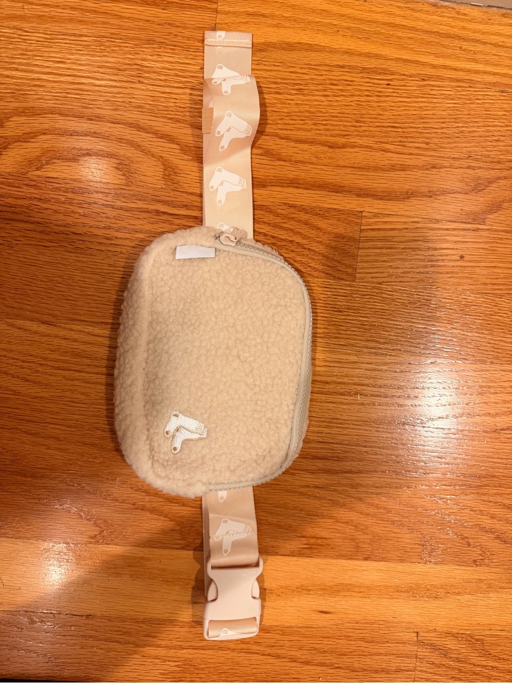 Red Sox Cream Sherpa Cross Body Bag